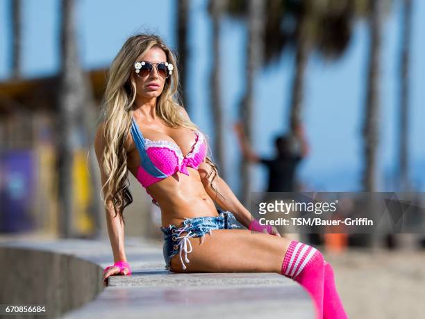 Ana Braga is seen on April 20, 2017 in Los Angeles, California.