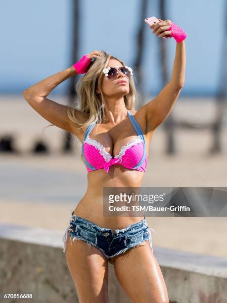 Ana Braga is seen on April 20, 2017 in Los Angeles, California.