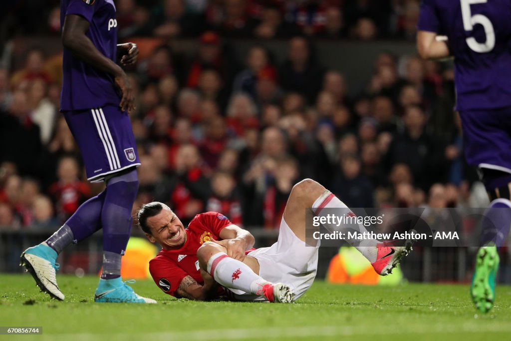 Manchester United v RSC Anderlecht - UEFA Europa League Quarter Final: Second Leg