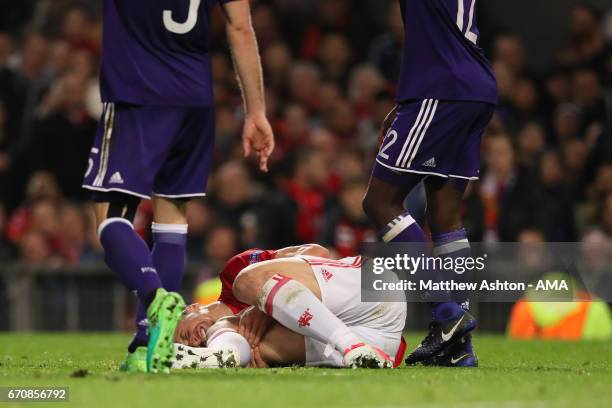 Manchester United v RSC Anderlecht - UEFA Europa League Quarter..., News Photo