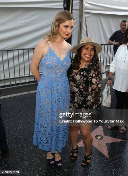 Actress Judy Greer is seen on April 19, 2017 in Los Angeles, California.