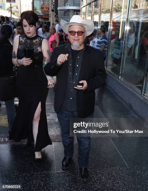 Actor Bobcat Goldthwait is seen on April 19, 2017 in Los Angeles, California.