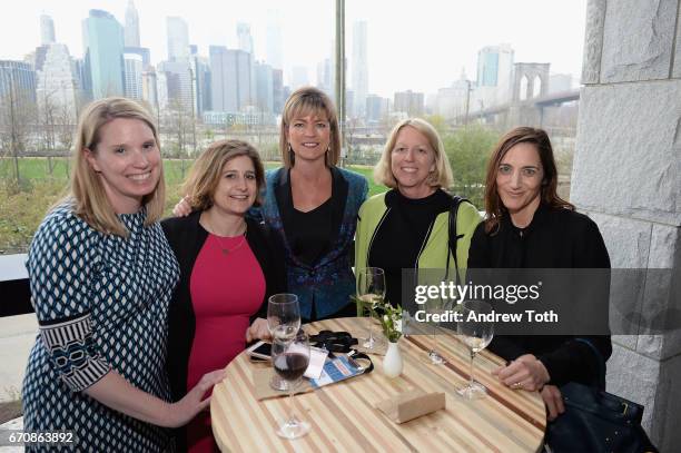 Senior VP and Chief Responsibilty Officer at Dell Trisa Thompson attends Vanity Fairs Founders Fair at the 1 Hotel Brooklyn Bridge on April 20, 2017...