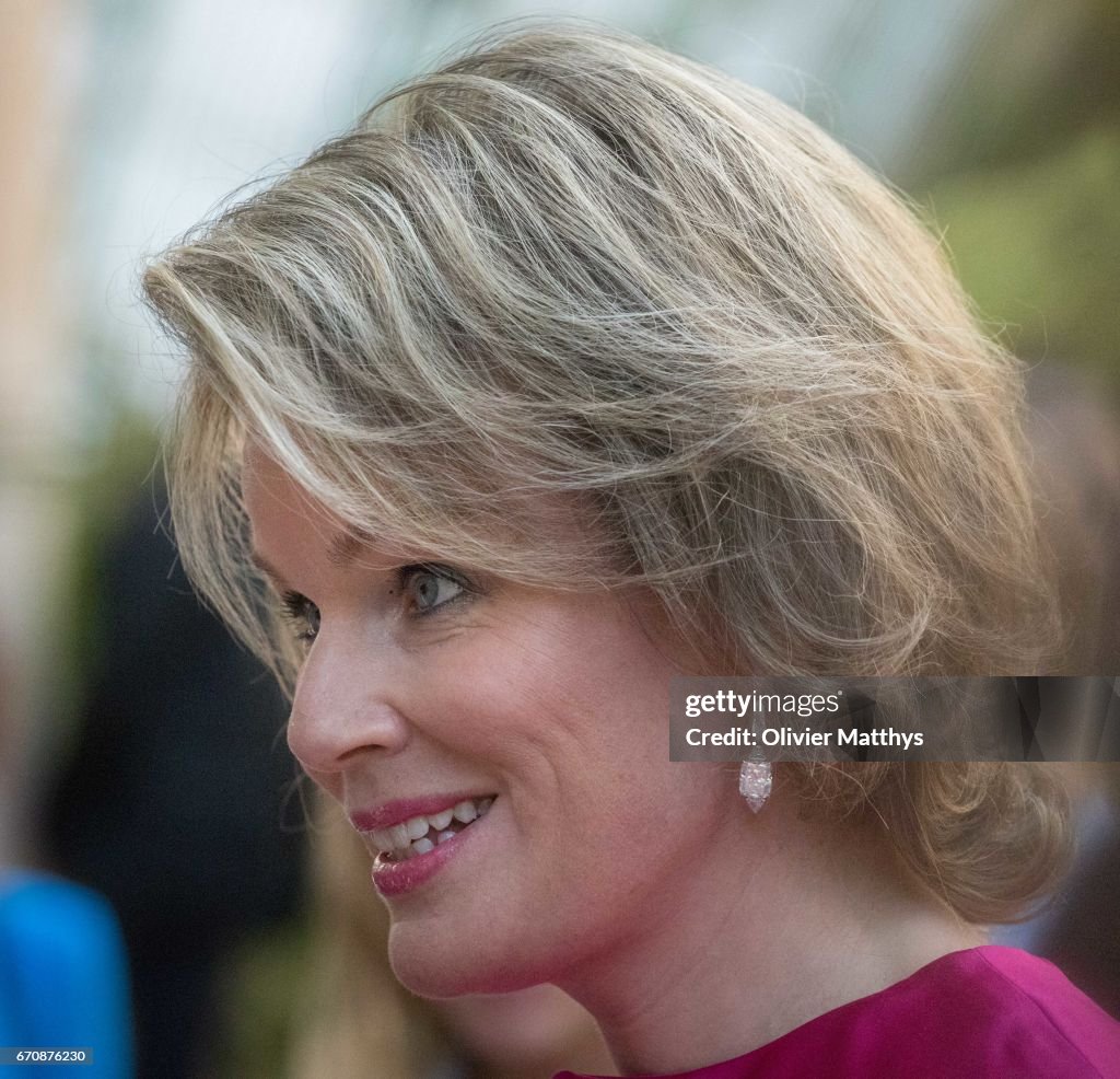 King Philippe of Belgium and Queen Mathilde of Belgium Visits Verviers