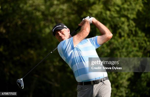 Valero Texas Open - Round One, News Photo