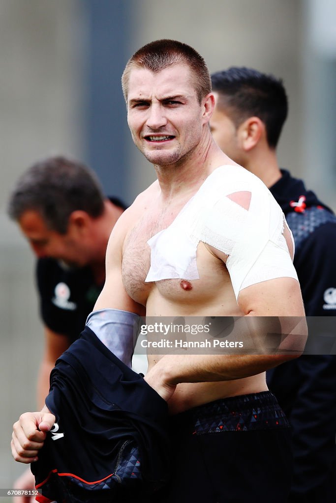 New Zealand Warriors Training Session