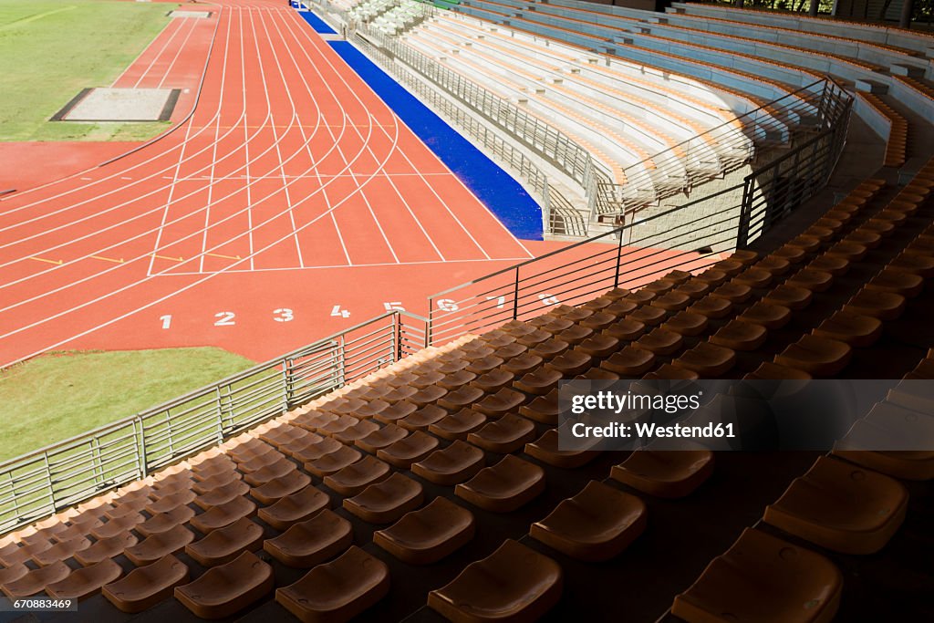 Italy, Florence, track and field stadium