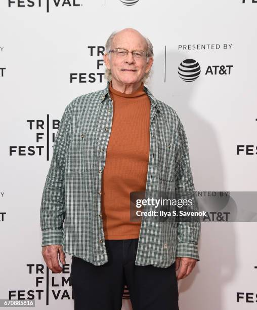 Actor Max Gail attends the screening of "Abundant Acreage Available" during the 2017 Tribeca Film Festival at Cinepolis Chelsea on April 20, 2017 in...