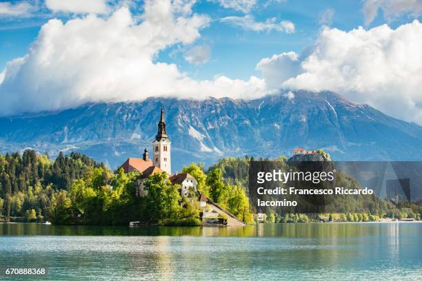 bled, slovenia - bled slovenia stock pictures, royalty-free photos & images