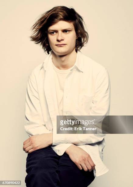 Charlie Tahan from 'Super Dark Times' attends the 2017 Tribeca Film Festival portrait studio on April 20, 2017 in New York City.