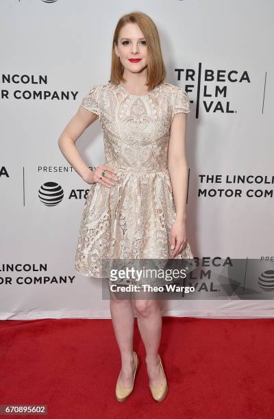Ashley Bell attends the "Psychopaths" Premiere during 2017 Tribeca Film Festival at Cinepolis Chelsea on April 20, 2017 in New York City.
