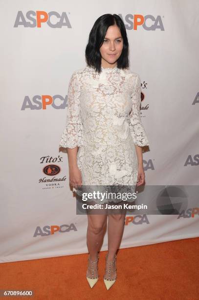 Leigh Lezark attends the ASPCA After Dark cocktail party hosted by Lucy Hale at The Plaza Hotel on April 20, 2017 in New York City.