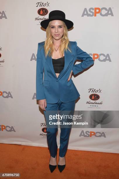 Ward attends the ASPCA After Dark cocktail party hosted by Lucy Hale at The Plaza Hotel on April 20, 2017 in New York City.