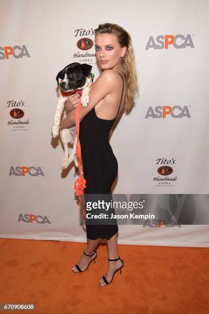 Bregje Heinen attends the ASPCA After Dark cocktail party hosted by Lucy Hale at The Plaza Hotel on April 20, 2017 in New York City.