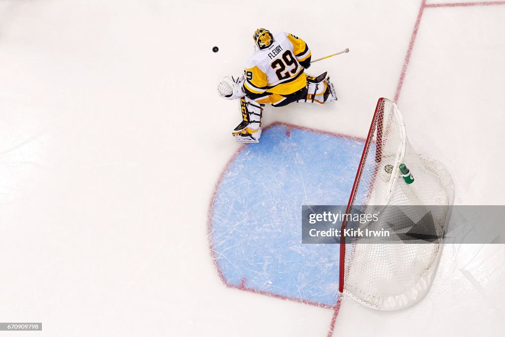 Pittsburgh Penguins v Columbus Blue Jackets - Game Four