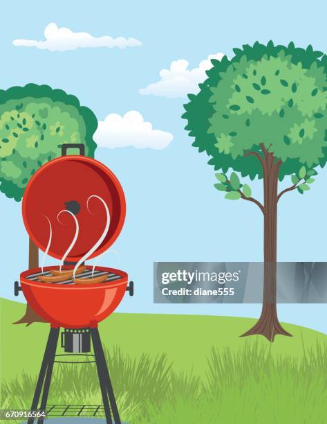 Spring Cookout Background Spring Grill Background High Res Illustrations - Getty Images