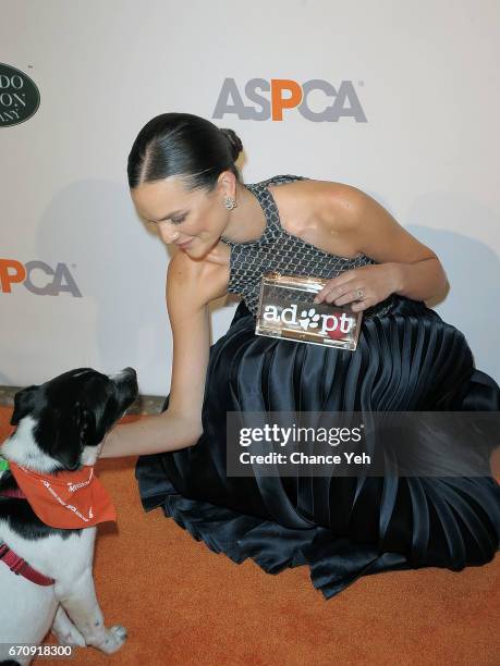 Allie Rizzo attends 20th Annual ASPCA Bergh Ball at The Plaza Hotel on April 20, 2017 in New York City.