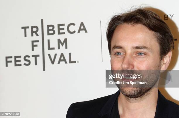 Actor Vincent Kartheiser attends the 2017 Tribeca Film Festival - "Genius" screening at BMCC Tribeca PAC on April 20, 2017 in New York City.