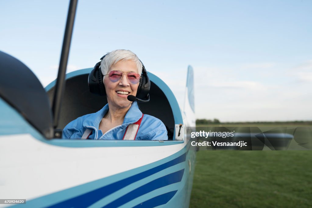 Schöner Tag für fliegen