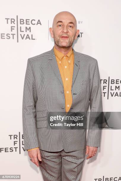 Ralph Brown attends the premiere of "Genius" during the 2017 Tribeca Film Festival at Borough of Manhattan Community College on April 20, 2017 in New...