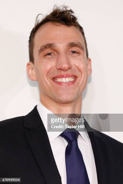 Noah Pink attends the premiere of "Genius" during the 2017 Tribeca Film Festival at Borough of Manhattan Community College on April 20, 2017 in New...