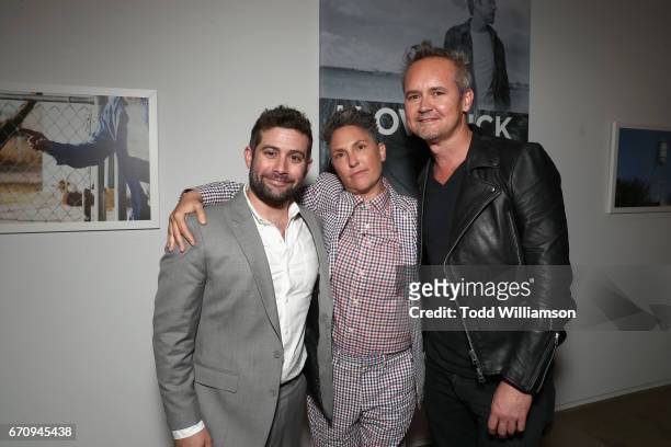 Head of Comedy & Drama at Amazon Joe Lewis, executive producer Jill Soloway and Head of Amazon Studios Roy Price attend the red carpet premiere of...