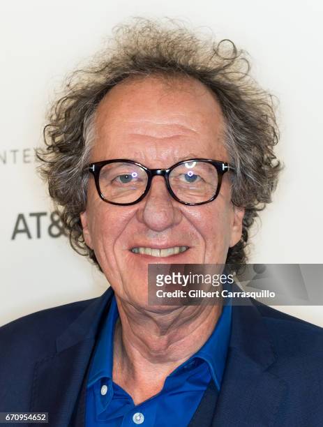 Actor Geoffrey Rush attends the 'Genius' Premiere during the 2017 Tribeca Film Festival at BMCC Tribeca PAC on April 20, 2017 in New York City.