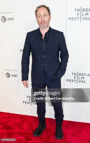 Actor Michael McElhatton attends the 'Genius' Premiere during the 2017 Tribeca Film Festival at BMCC Tribeca PAC on April 20, 2017 in New York City.