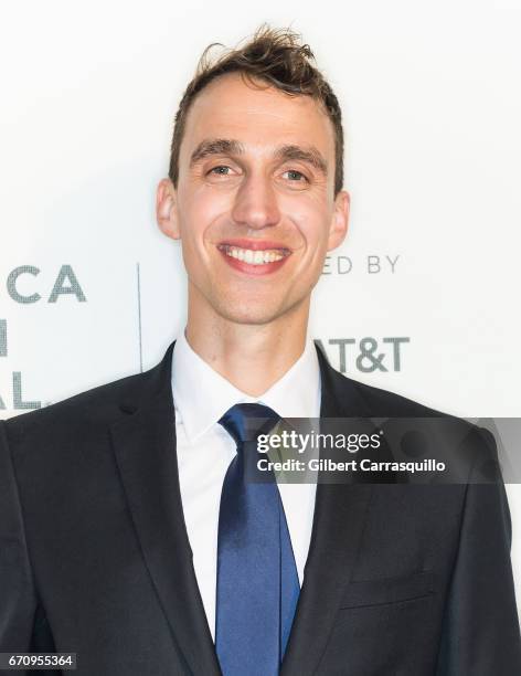 Executive Producer Noah Pink attends the 'Genius' Premiere during the 2017 Tribeca Film Festival at BMCC Tribeca PAC on April 20, 2017 in New York...