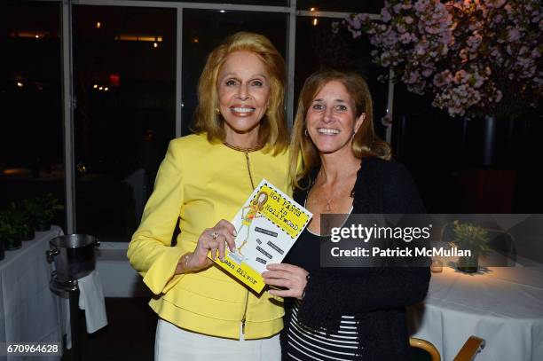 Susan Silver and Ellen Sabin attends Susan Silver's Memoir Signing Celebration at Michael's on April 20, 2017 in New York City.