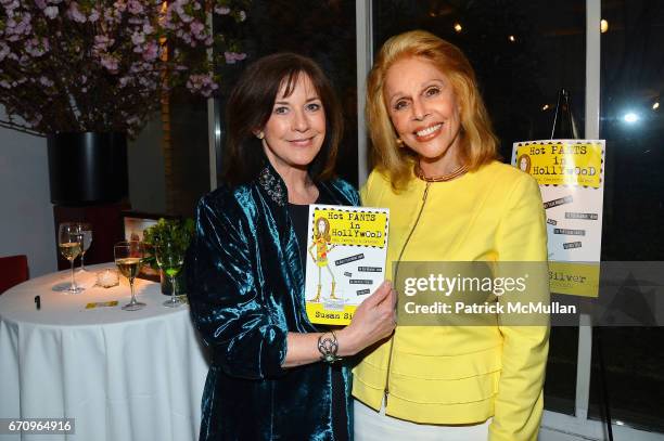 Diane Dimond and Susan Silver attend Susan Silver's Memoir Signing Celebration at Michael's on April 20, 2017 in New York City.