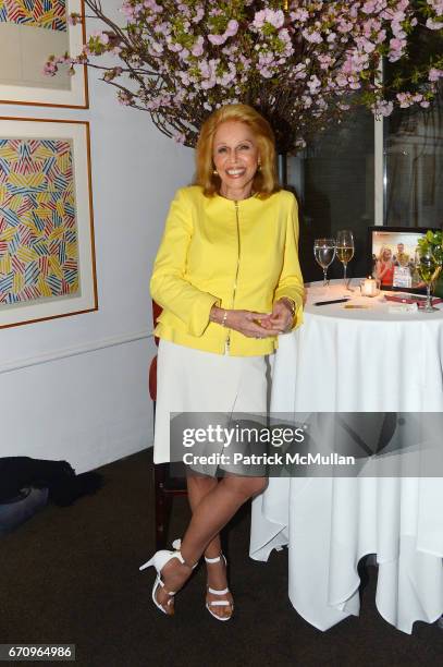 Susan Silver attends Susan Silver's Memoir Signing Celebration at Michael's on April 20, 2017 in New York City.