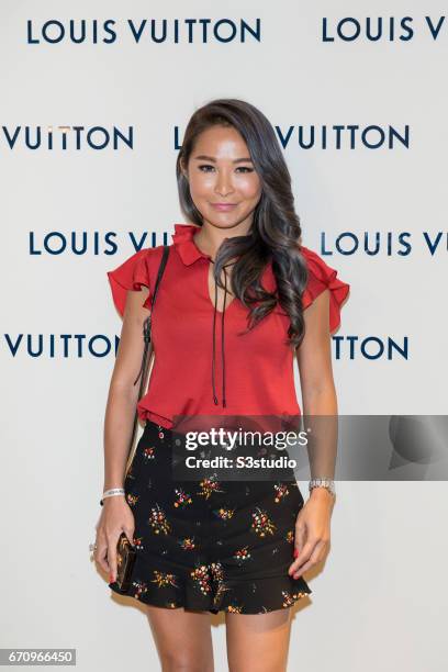 Heidi Chan attends the opening ceremony of Louis Vuitton flagship store on April 20, 2017 in Hong Kong, Hong Kong.