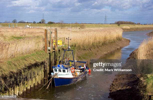 vernatt’s drain, lincolnshire. - spalding place bildbanksfoton och bilder