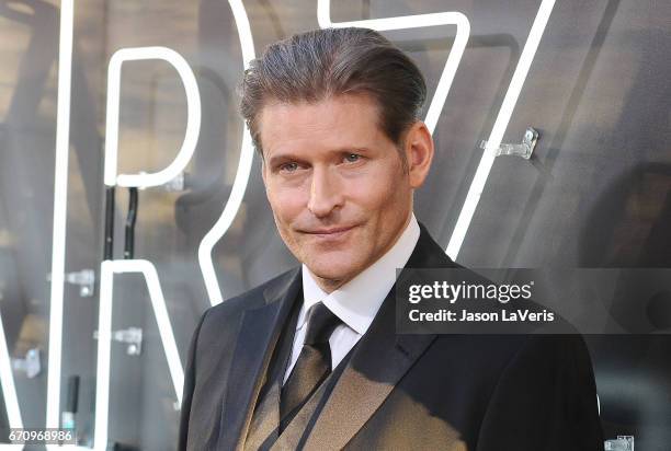 Actor Crispin Glover attends the premiere of "American Gods" at ArcLight Cinemas Cinerama Dome on April 20, 2017 in Hollywood, California.