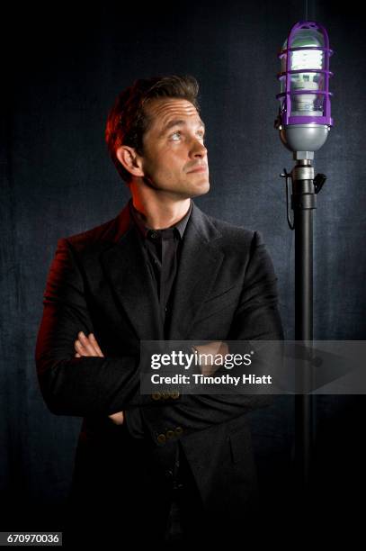 Hugh Dancy poses for a portrait on Day 2 of Ebertfest 2017 on April 20, 2017 in Champaign, Illinois.