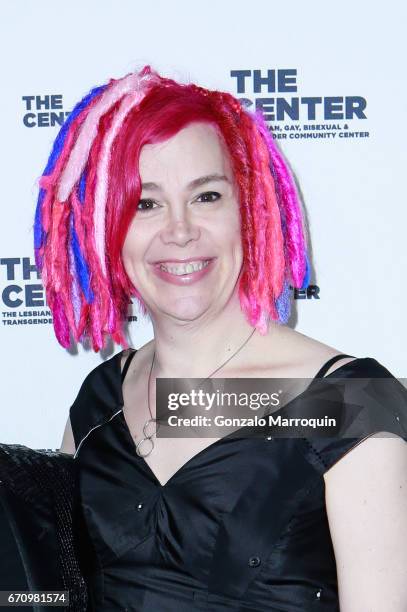Lana Wachowski attends the The LGBT Community Center Dinner at Cipriani Wall Street on April 20, 2017 in New York City.