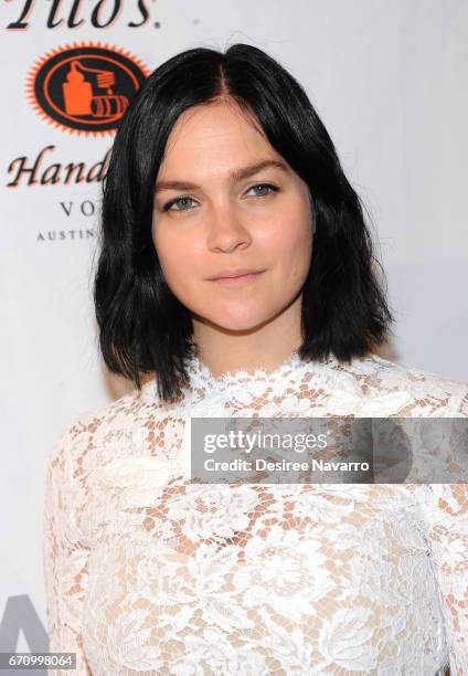 Leigh Lezark attends ASPCA After Dark cocktail party at The Plaza Hotel on April 20, 2017 in New York City.