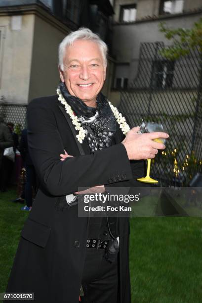 Presenter Laurent Boyer attends 'Tonic Follies' Villa Schweppes Before Cannes Festival Party at Foundation Mona Bismarck on April 20, 2017 in Paris,...