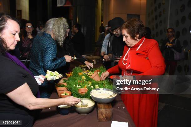 Guests attend the Film Independent at LACMA Special Screening and Q&A of "The Life Of Henrietta Lacks" at Bing Theatre At LACMA on April 20, 2017 in...