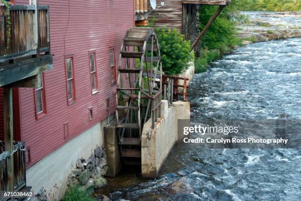 the gristmill, littleton, new hampshire - carolyn ross stock pictures, royalty-free photos & images