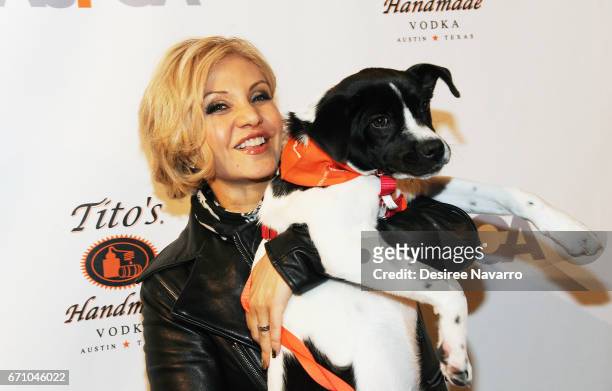 Orfeh attends ASPCA After Dark cocktail party at The Plaza Hotel on April 20, 2017 in New York City.