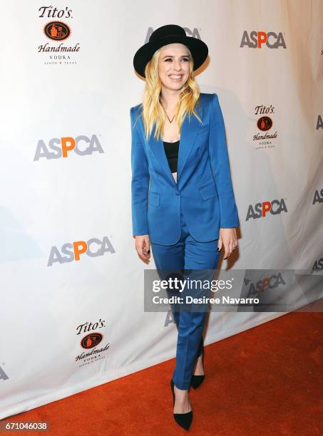 Ward attends ASPCA After Dark cocktail party at The Plaza Hotel on April 20, 2017 in New York City.