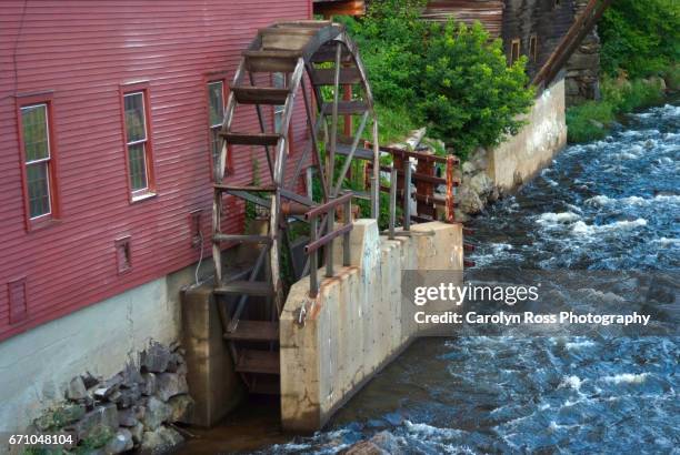 the gristmill, littleton, new hampshire - carolyn ross stock pictures, royalty-free photos & images