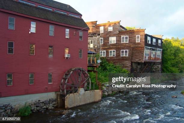 the gristmill, littleton, new hampshire - carolyn ross stock pictures, royalty-free photos & images