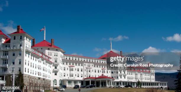 mount washington hotel, new hampshire - carolyn ross stock pictures, royalty-free photos & images