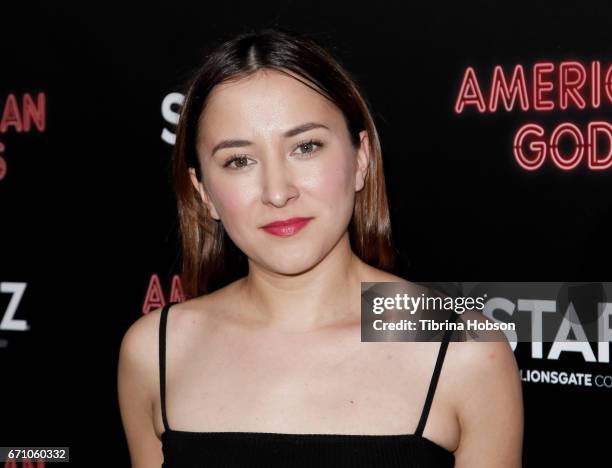 Zelda Williams attends the premiere of Starz's 'American Gods' at ArcLight Cinemas Cinerama Dome on April 20, 2017 in Hollywood, California.