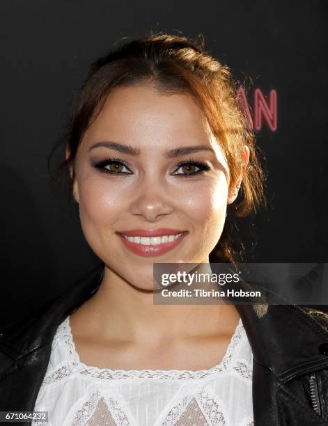 Jessica Parker Kennedy attends the premiere of Starz's 'American Gods' at ArcLight Cinemas Cinerama Dome on April 20, 2017 in Hollywood, California.