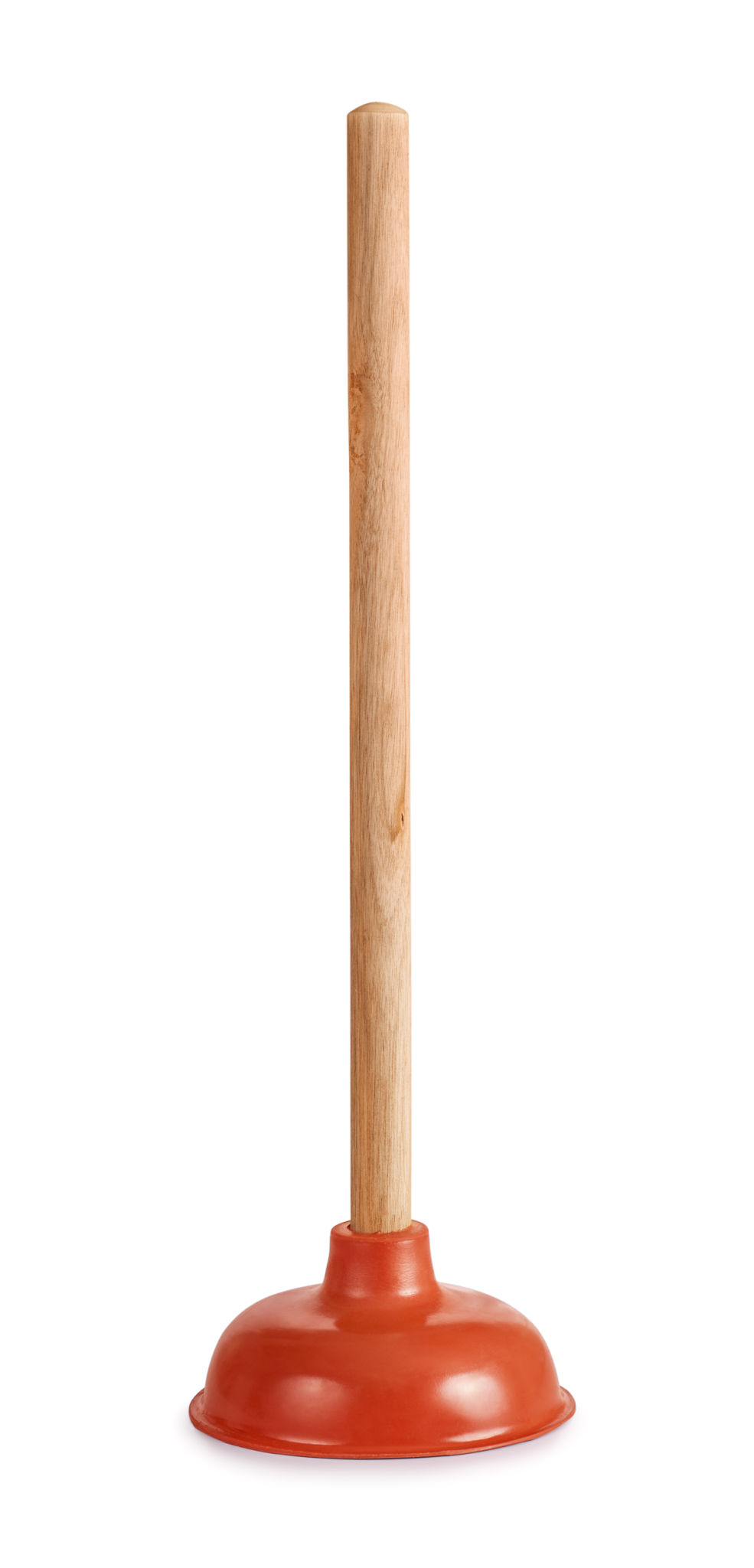 using plunger
