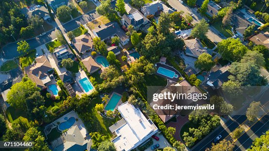 Community Overview Pices Aerial Of Community High-Res Stock Photo - Getty Images